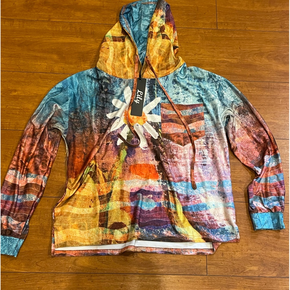 Womens Lily by Firmiana Hoodie Top